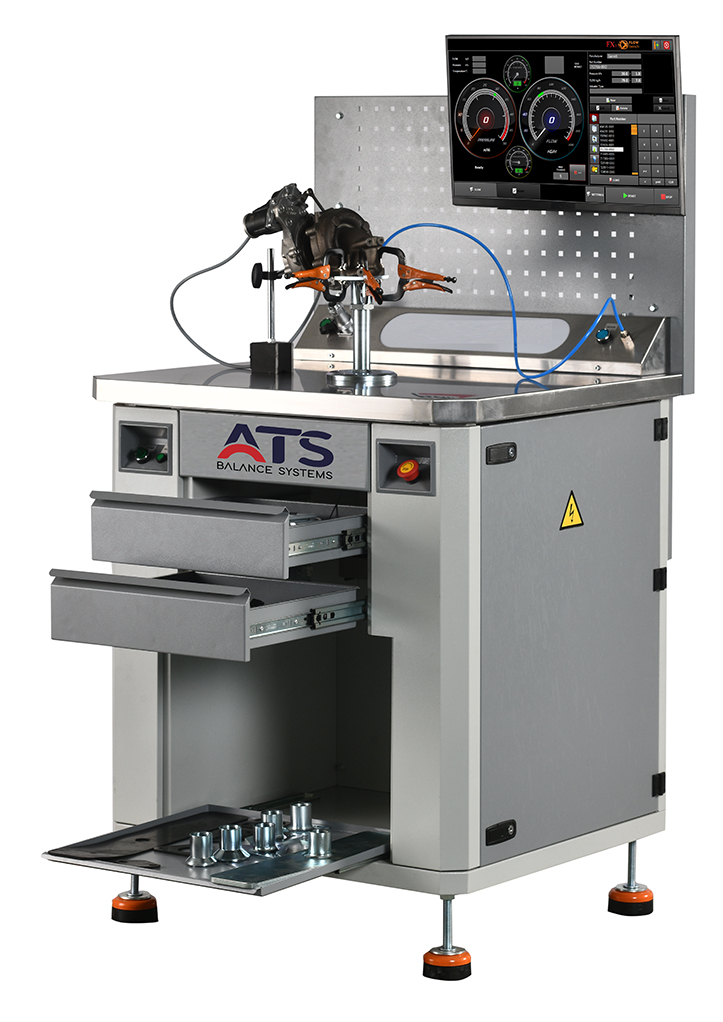 Ats balans software flowbench, turbo, high speed core balancing machine